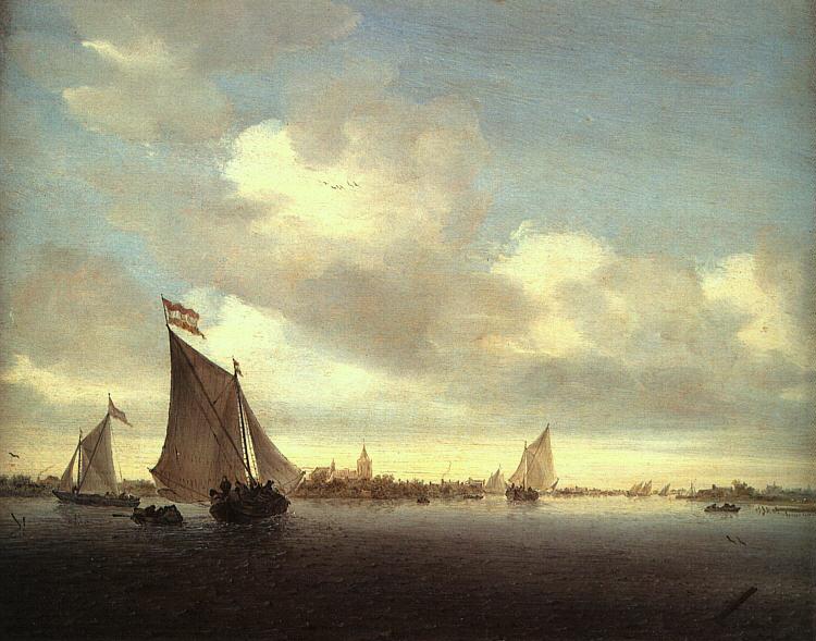 Saloman van Ruysdael Marine